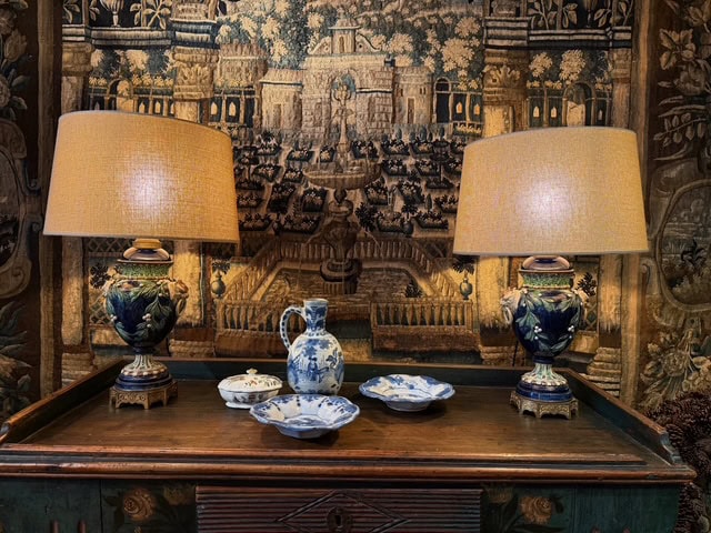 4 chaises pliantes de Yonel Lebovici