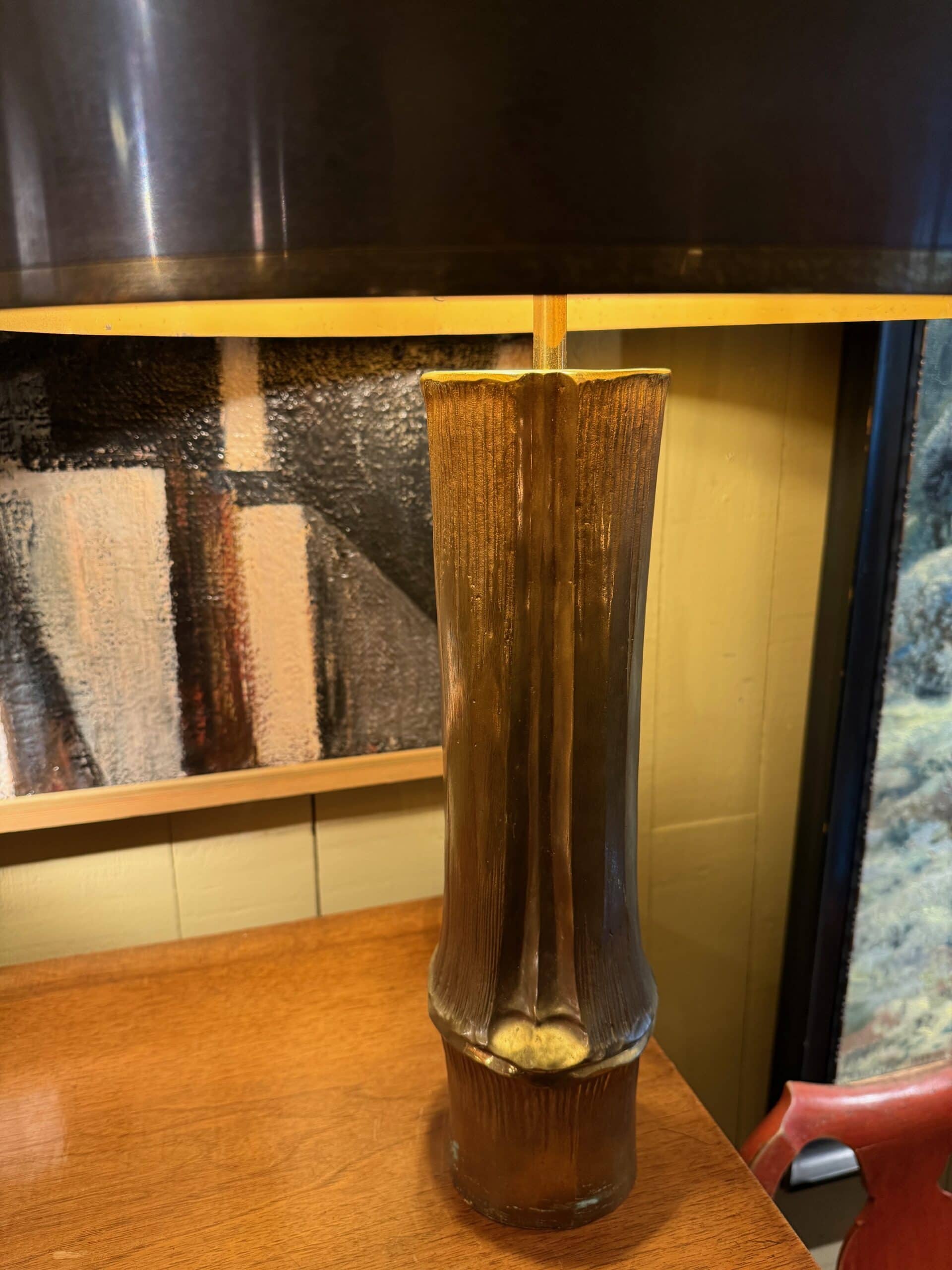 Grande lampe "Bambou" par Maison Charles – Image 2