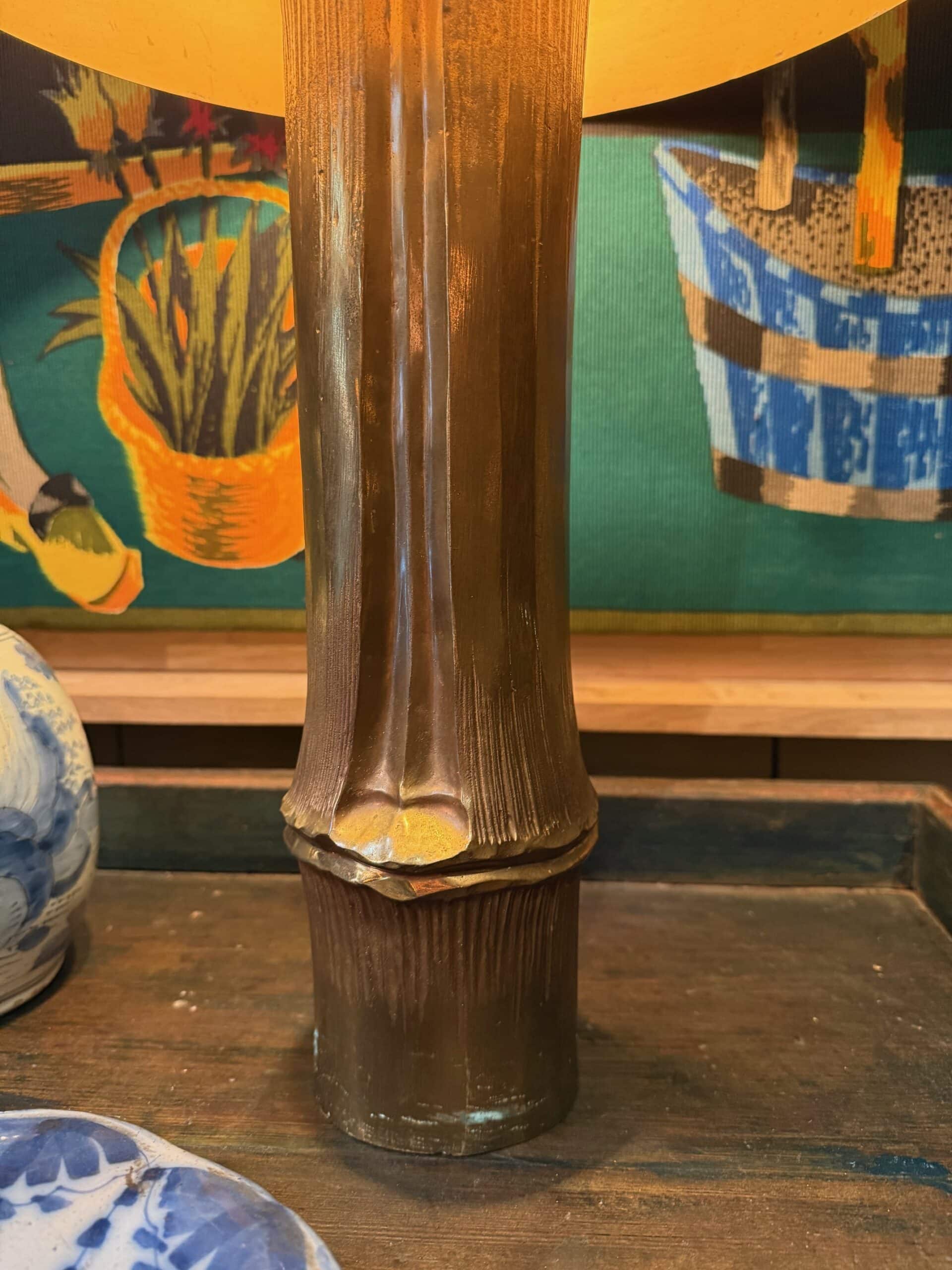 Grande lampe "Bambou" par Maison Charles – Image 8