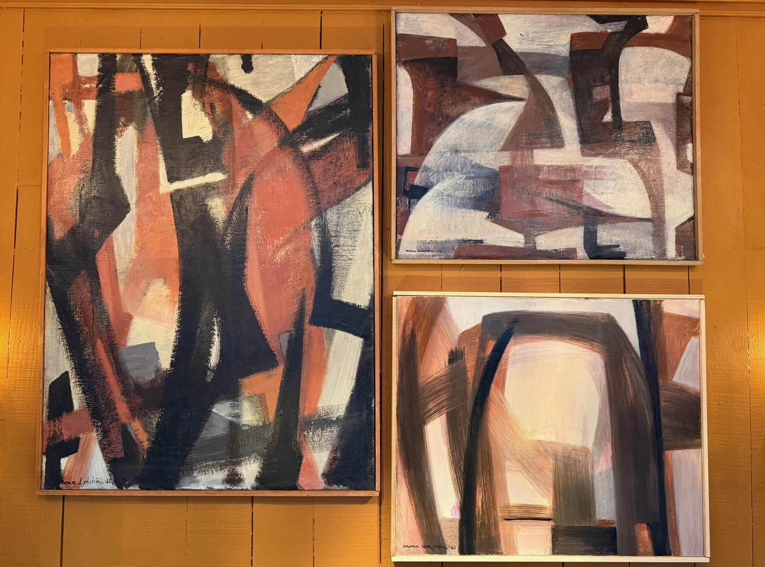 4 chaises pliantes de Yonel Lebovici