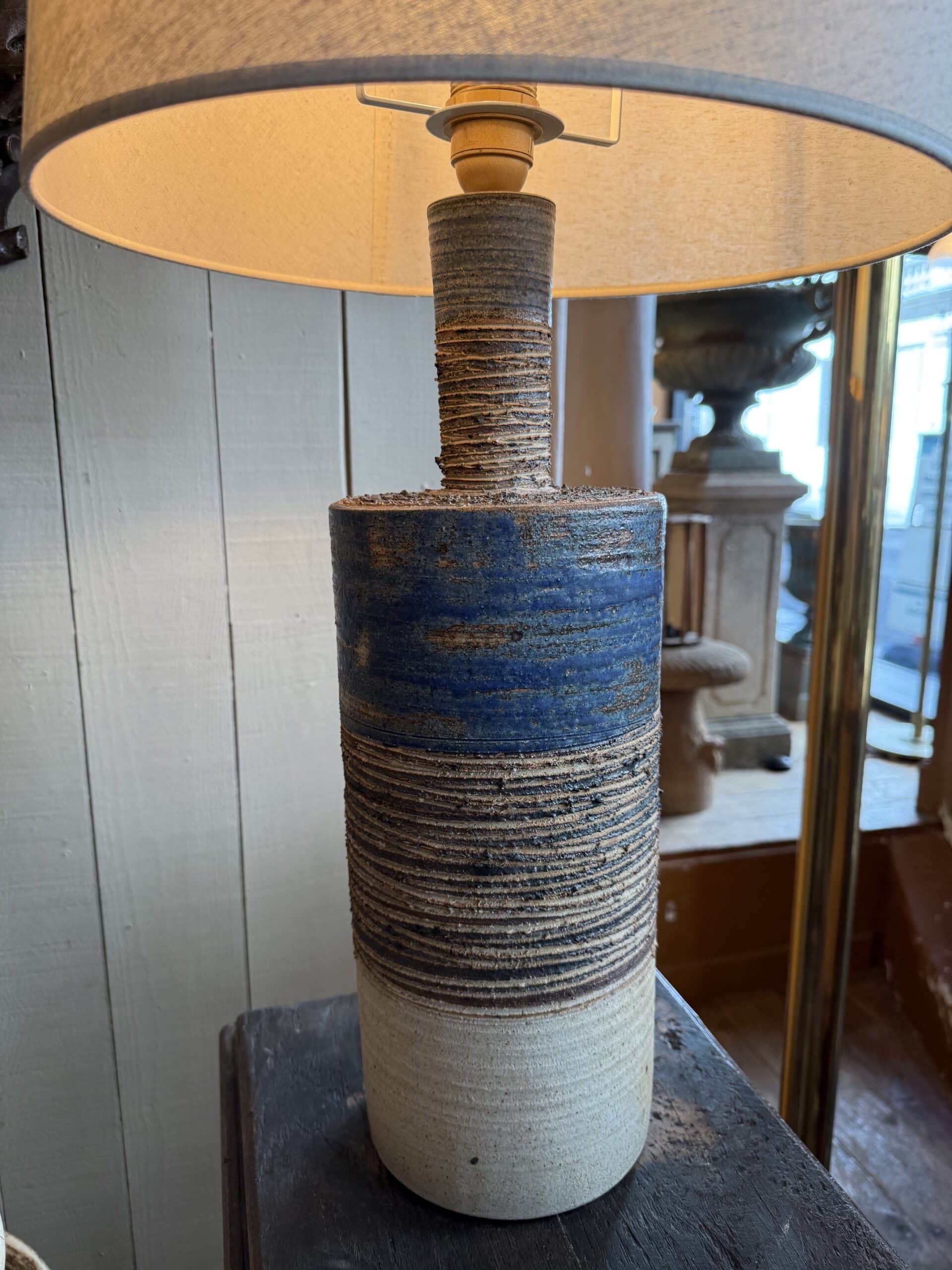 Grande lampe en grés par Tue Poulsen - Danemark ca.1960 – Image 2