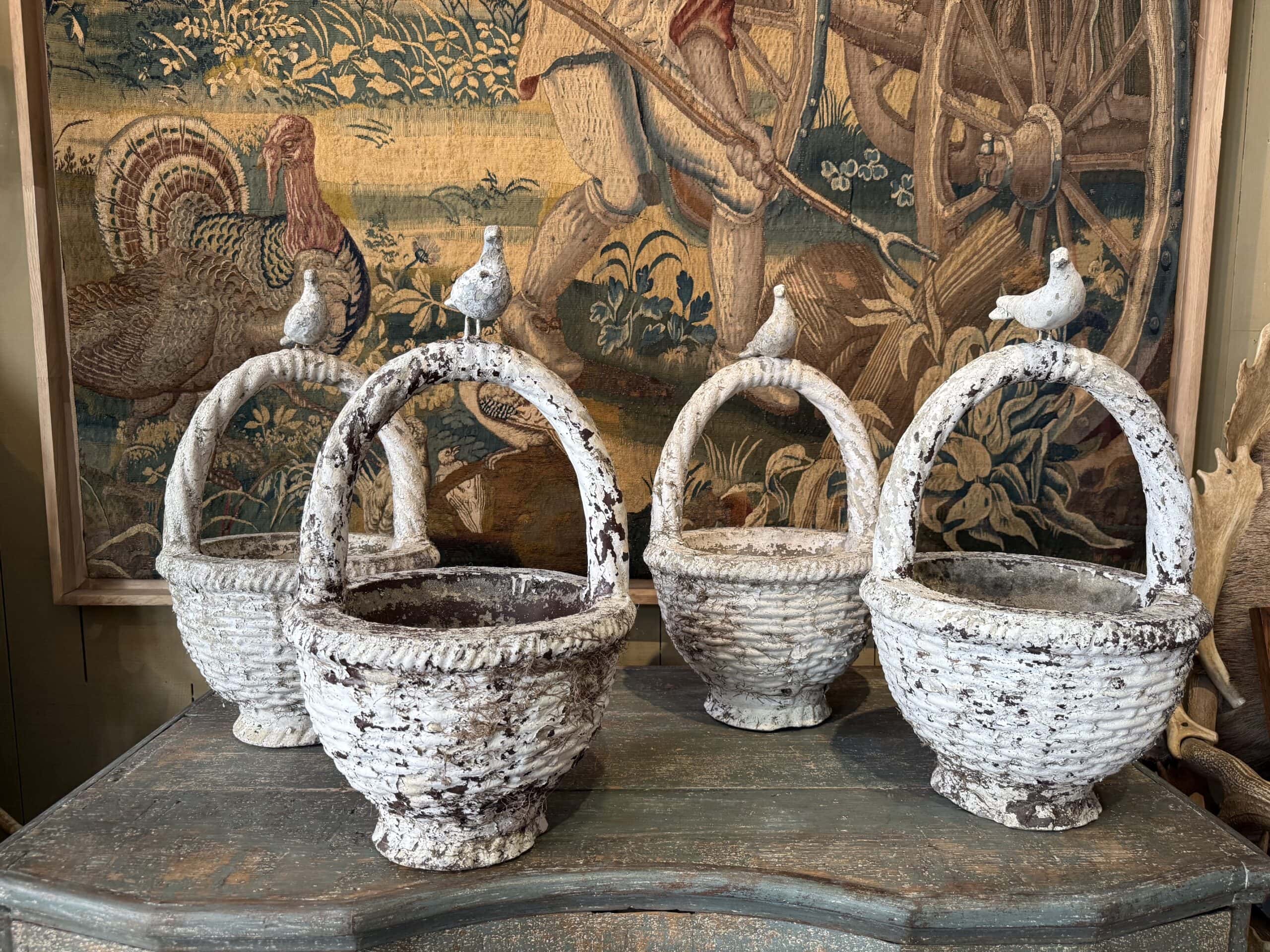 4 chaises pliantes de Yonel Lebovici